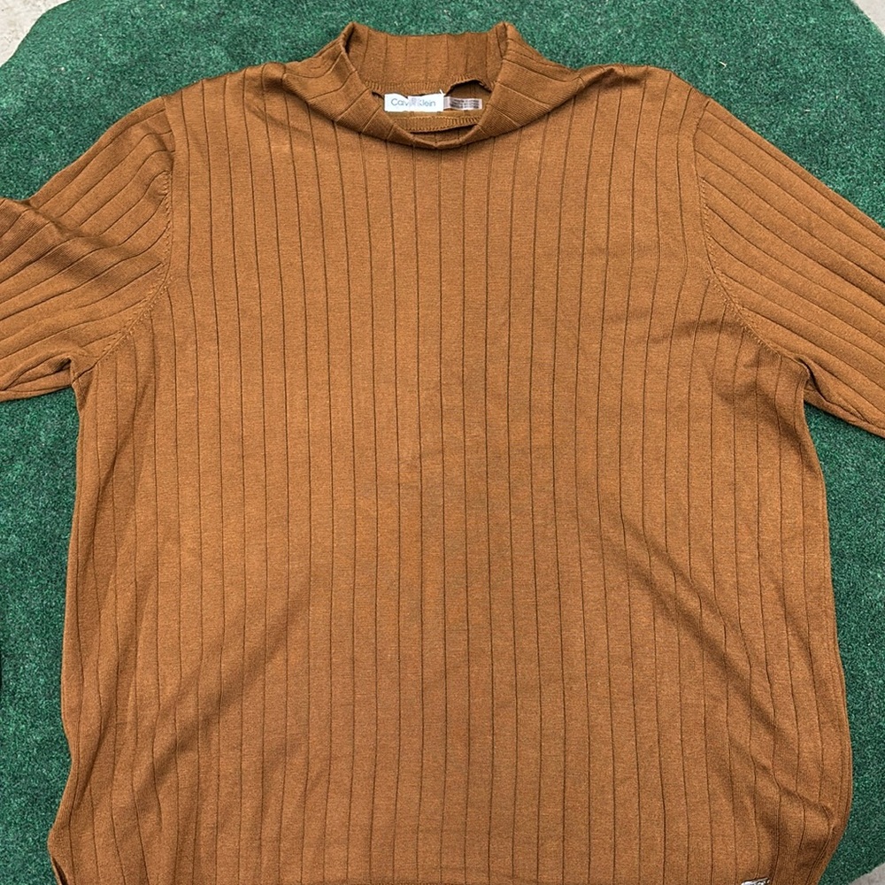 Calvin Klein XL Ribbed Turtleneck. Brand new